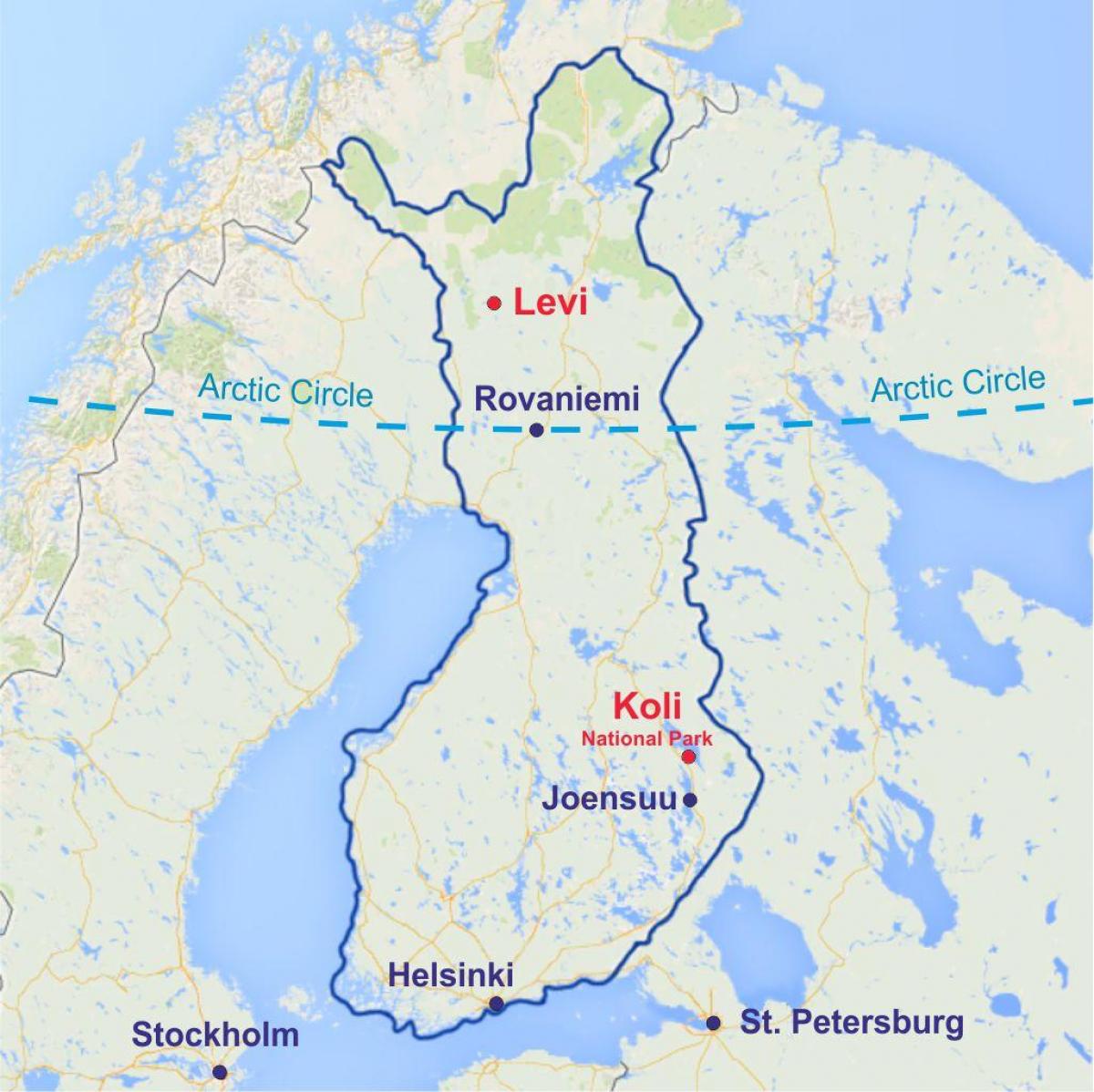 Soome levi kaart